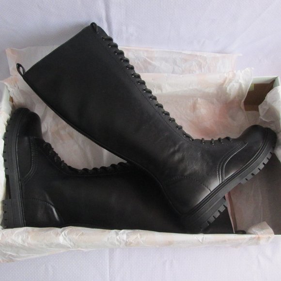 SO LULLABIES BLACK KNEE HIGH BOOTS (SIZE 7) - Picture 14 of 16